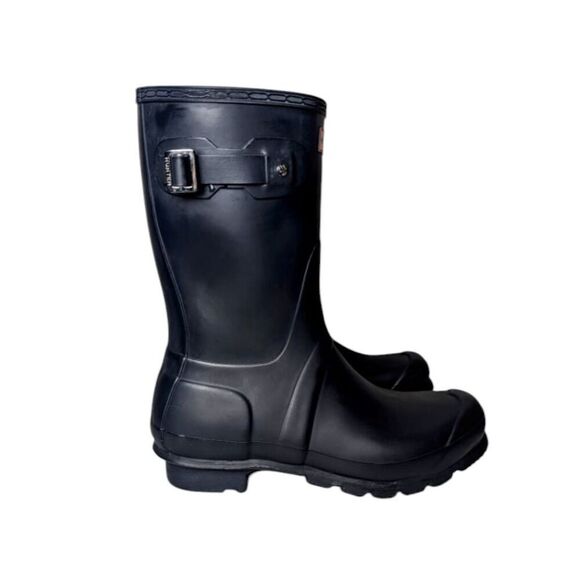 HUNTER Original Short in Matte Navy Size 7M/8F - Picture 2 of 7